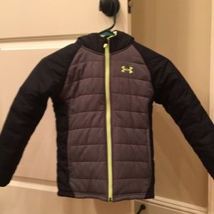 Boys Under Armour Puffer Coat Size 7